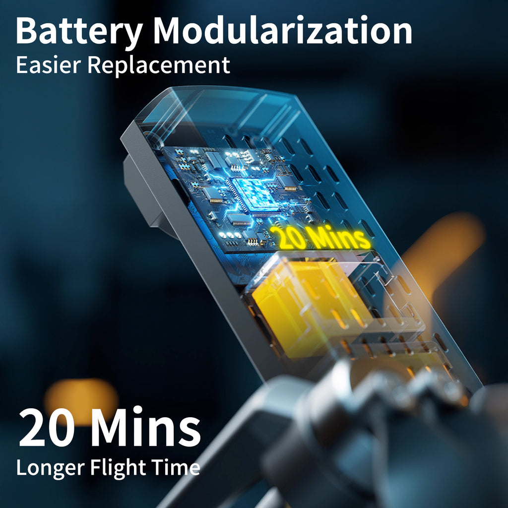 F198 Drone with Camera 720P HD 90°Adjustable Lens,RC Quadcopter with Dual Camera for Adults Beginners,Foldable FPV Drones WiFi APP,3D Flips,Auto Hold,Optical Flow Positioning,Waypoint Fly,Carry case