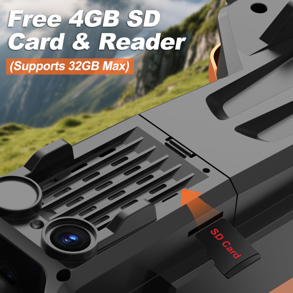 F180 GPS Drone with 4.5" LCD RC Screen, Auto Return, Auto Obstacle Avoidance, SD Card, Follow Me, Under 249g